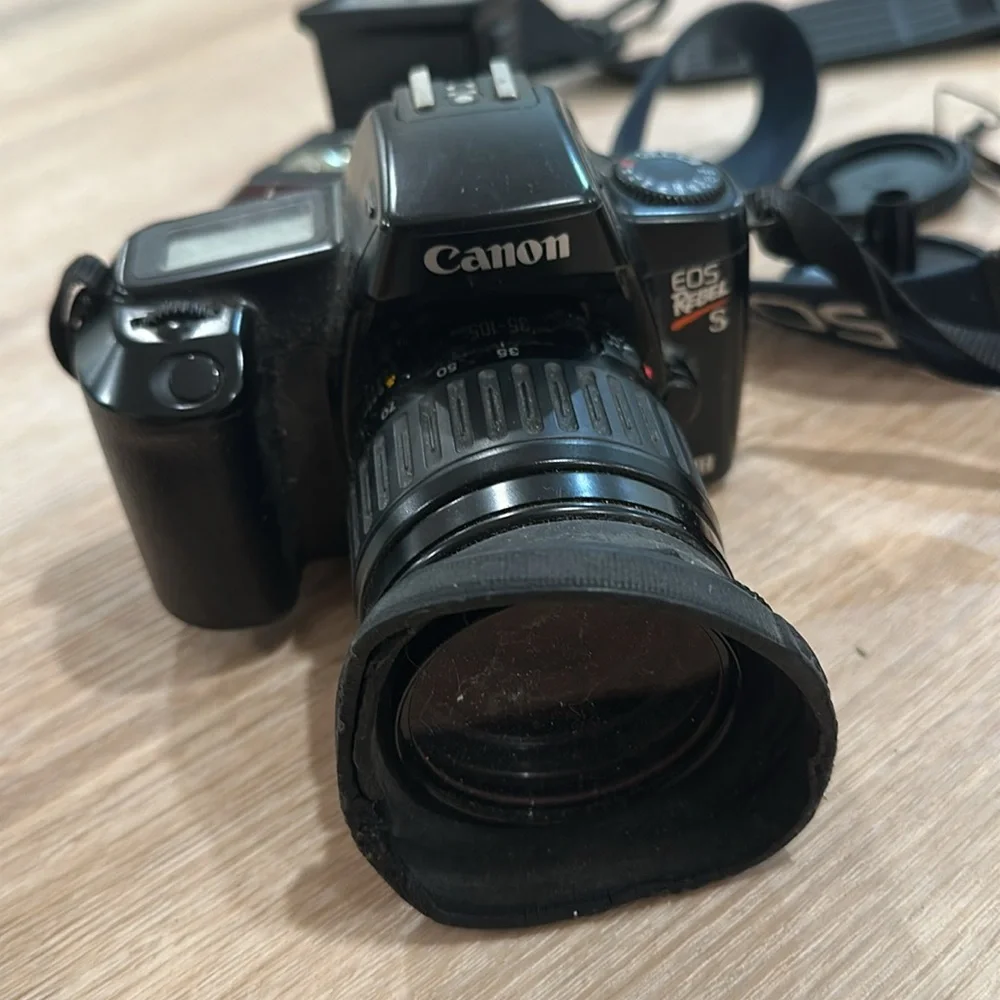 Canon EOS Rebel Film Camera Set - vintage 1990s 2000s